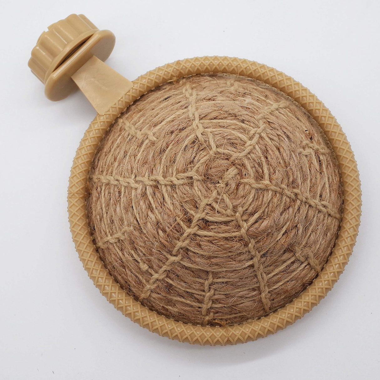 FOIBURELY Bird Breeding Nest Canary Finch Parrot Weave Hemp Rope Nest（4.4inches）