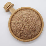 FOIBURELY Bird Breeding Nest Canary Finch Parrot Weave Hemp Rope Nest（4.4inches）