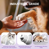Cat Nail Clippers & Dog Nail Clippers Trimmers For Large Medium Small Dogs Cats Claw Trimmer Quick Sensor And Safety Guard USB Rechargeable With LED Lights Dogs Nail Trimmer