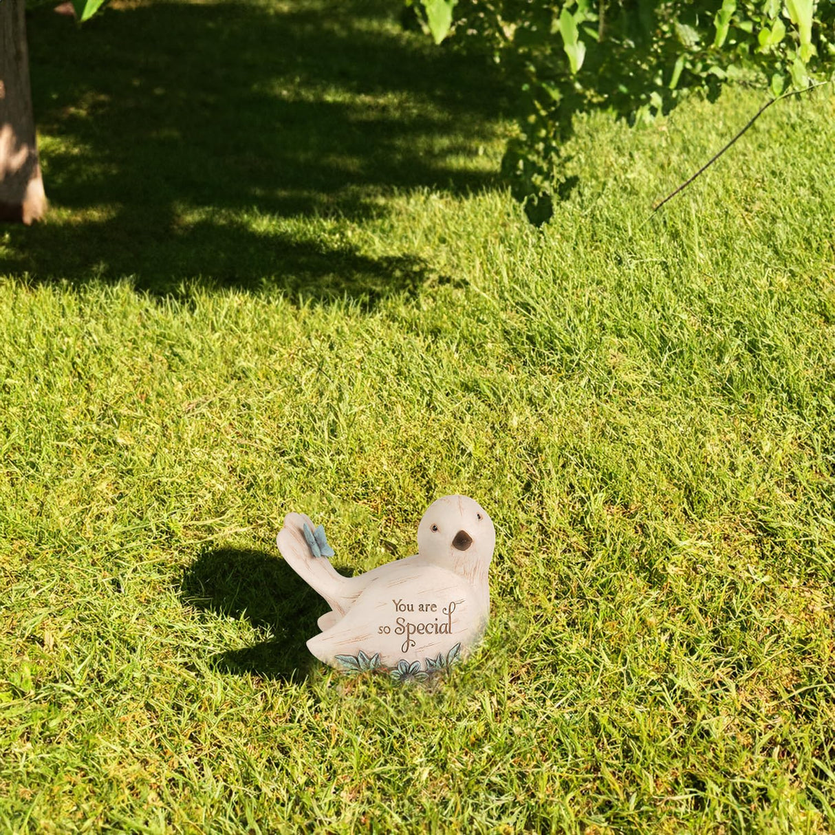 Pavilion Gift Company 41105 Decorative Special Floral Bird Figurine 3.5 Inch