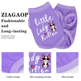 Dog Shirts - Little Lady Killer Heat Transfer Design - Lightweight, Breathable T-Shirts for Small, Medium, Large Dogs - Soft, All-Season Pet Clothes. Provides Sun Protection.Black XL