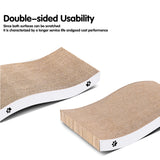 Cat Scratcher, Durable Scratch Pad, Corrugated Cardboard Scratching Board for Indoor Cats, Heavy Duty, Double-Sided Usability, Recyclable, with Catnip