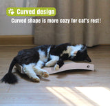 Cat Scratcher, Durable Scratch Pad, Corrugated Cardboard Scratching Board for Indoor Cats, Heavy Duty, Double-Sided Usability, Recyclable, with Catnip