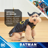 DC Comics Batman Dog Costume, Size Extra Small | Best DC Comics Batman Halloween Costume for Small Dogs | Funny Dog Costumes | Official Batman Costume for Pets Halloween