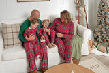 Gerber Baby Pet-1 Piece Holiday Family Matching Pajamas, Red Stewart Plaid, XSmall-Small