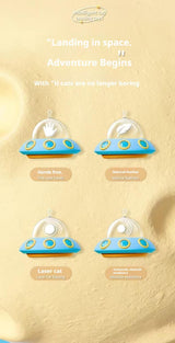 Smart Electric Cat Car With Automatic Laser Pointer - Cat Fun, Energy-Saving Product