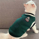 Warm Winter Cat Vest with Harness
