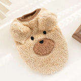 Cozy Fleece Winter Vest for Small Cats