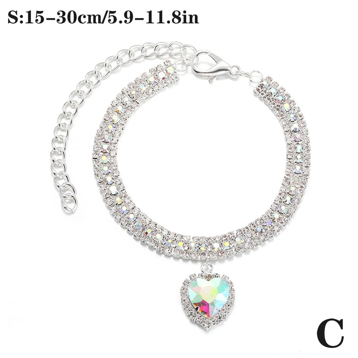 Crystal Pendant Pet Collar