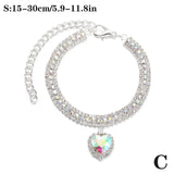 Crystal Pendant Pet Collar