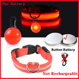 USB Charging Glowing Collar With Pendant