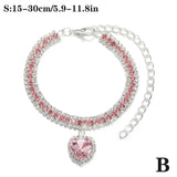 Crystal Pendant Pet Collar