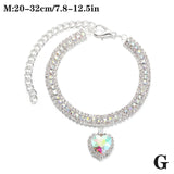 Crystal Pendant Pet Collar