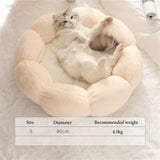 Warm Lounger Cushion for Sleeping Cats