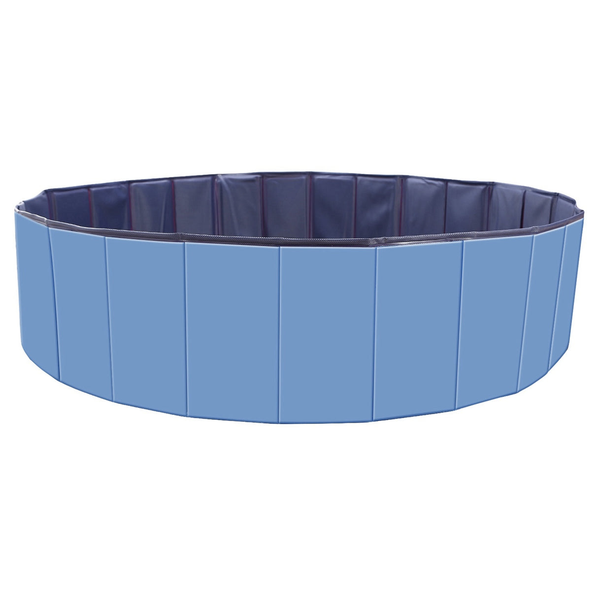 1Pc 160 X 160 X 30cm-63.0 X 63.0 X 11.8inch Foldable Pet Swimming Pool PVC  Dog Swim Pool Bathing Tub Playmat Pools