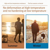 Pet Silicone Collar And Leash Set Comes With A Suitable For Small And Large Dogs, Waterproof And Easy To Clean