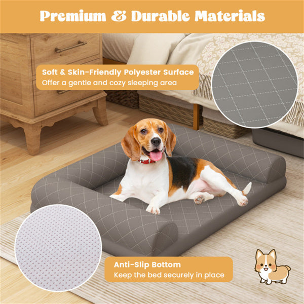 Orthopedic Dog Bed, 36 Inch