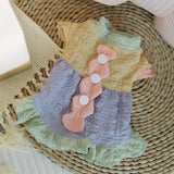 Pet Dress Korean Style Breathable Sunscreen