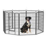 Dog Pens Outdoor Dog Fence Dog Playpen For Large Dogs Dog Kennel Pet Playpen