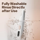 2025 New Pet Claw Trimmer 1-Pack Rechargeable Silent Pet Hair Trimmer Professional Pet Grooming Kit Cordless Waterproof LED Precision Trimming Home Pet Hair Trimmer