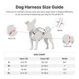 PETMARVEL High-Perfomance Tactical Dog Harness With Backpack, No Pull Front Clip & Metal Buckles