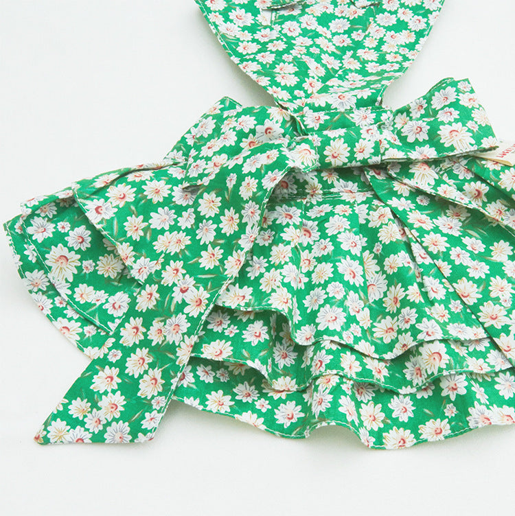 100  Cotton Printed Teddy Schnauzer And Pomeranian Cat And Dog Clothes