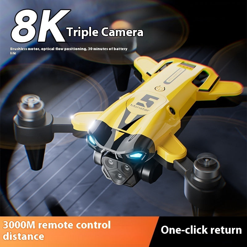 With Three Cameras UAV HD Aerial Photography Remote Control