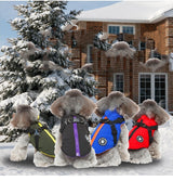 Chest Strap Jacket Cotton-padded Coat